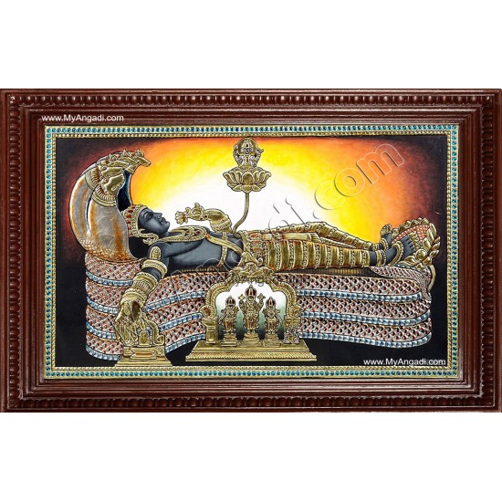Lord Padmanabaswamy Tanjore Paintings Lord Padmanabaswamy Tanjore Paintings