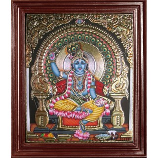 Krishna Tanjore Paintings