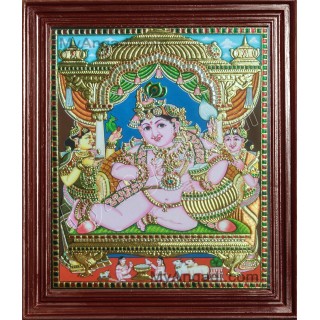 Butter Krishna Tanjore Paintings