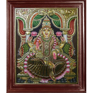 Iswarya Lakshmi Tanjore Paintings