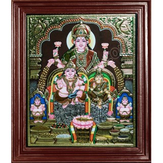 Kubera Lakshmi Tanjore Paintings