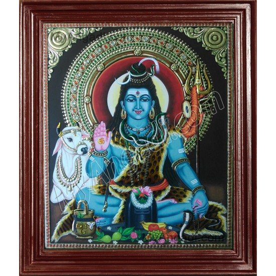 Lord Siva Tanjore Paintings