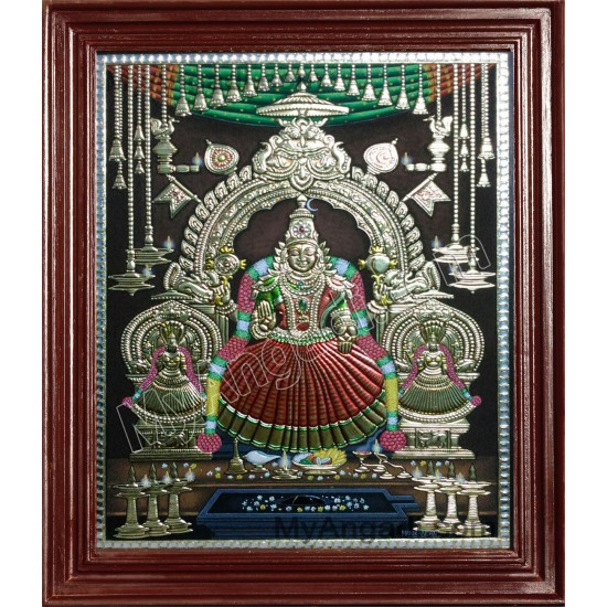 Kollur Mookambika Amman Tanjore Paintings Kollur Mookambika Amman Tanjore Paintings