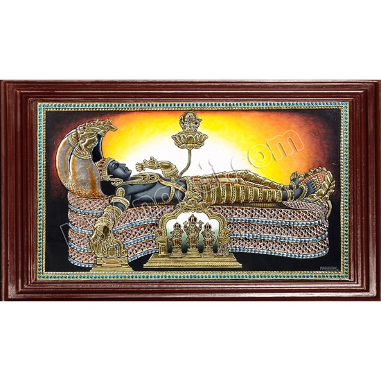Lord Padmanabaswamy Tanjore Paintings Lord Padmanabaswamy Tanjore Paintings