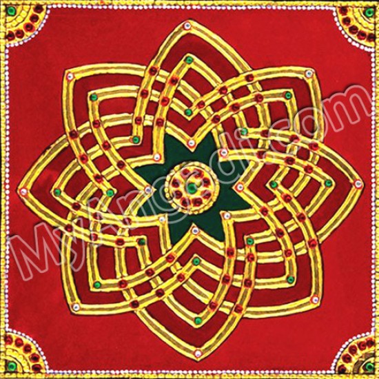 Aiswarya Kolam Tanjore Painting Aiswarya Kolam Tanjore Painting