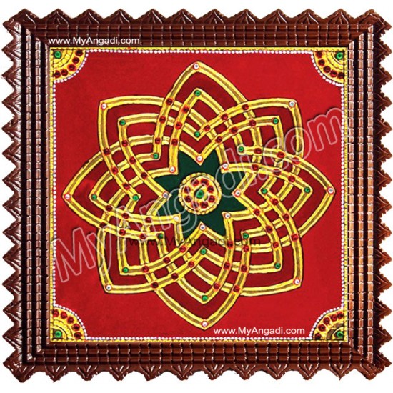 Aiswarya Kolam Tanjore Painting Aiswarya Kolam Tanjore Painting