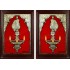 Vilakku Lamp Tanjore Painting