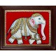 Elephant Iyaravatham Tanjore Painting