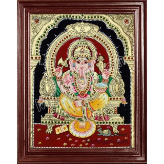 Ganesha Tanjore Paintings