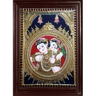 Yasodha Krishna Tanjore Paintings