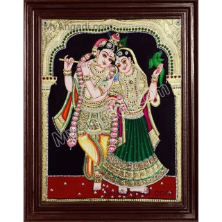 Radhe Krishna Tanjore Paintings