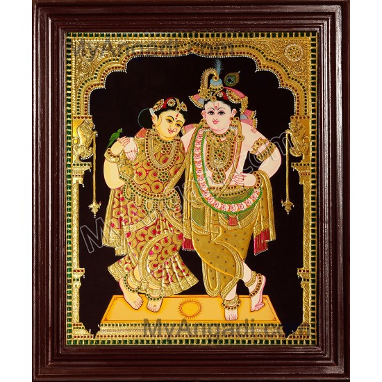 Radhe Krishna Tanjore Paintings Radhe Krishna Tanjore Paintings