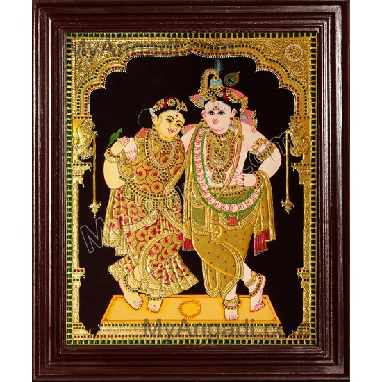 Radhe Krishna Tanjore Paintings