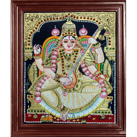 Saraswathi Tanjore Paintings Saraswathi Tanjore Paintings