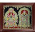 Balaji and Padmavathi Amman Tanjore Paintings