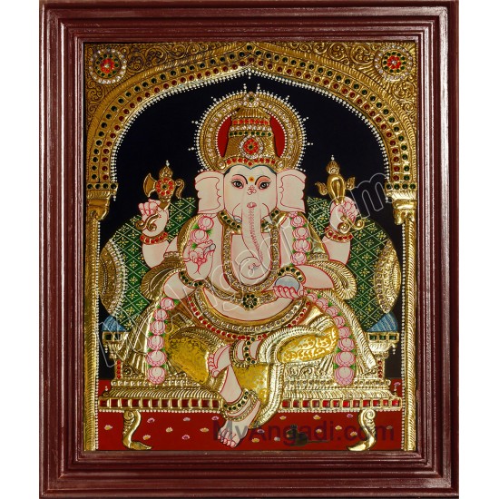 Ganesha Tanjore Painting