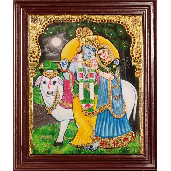 Radhe Krishna Tanjore Paintings