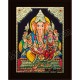 Ganesha Lakshmi Small Tanjore Painting Ganesha Lakshmi Small Tanjore Painting