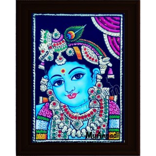 Krishna Small Tanjore Painting