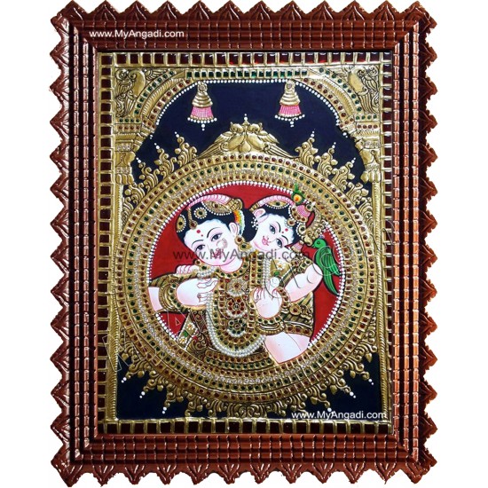 Yasodha Krishna Tanjore Paintings Yasodha Krishna Tanjore Paintings