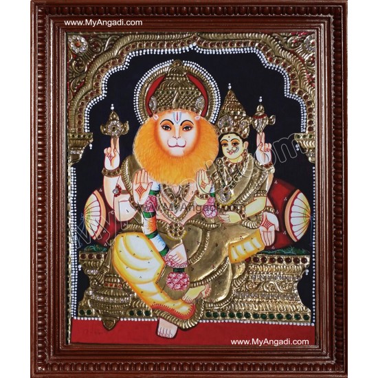 Lakshmi Narasimmar Tanjore Paintings