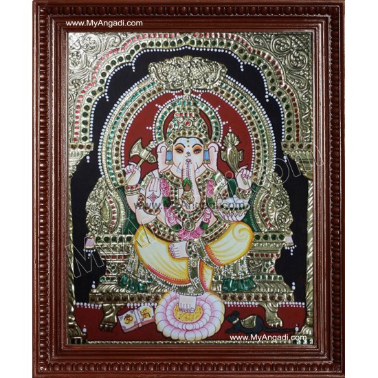 Ganesha Tanjore Paintings Ganesha Tanjore Paintings