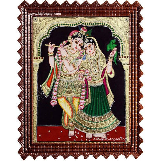 Radhe Krishna Tanjore Paintings Radhe Krishna Tanjore Paintings