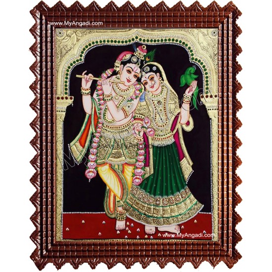 Radhe Krishna Tanjore Paintings