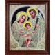 Jesus, Mary and Joseph Tanjore Paintings Jesus, Mary and Joseph Tanjore Paintings