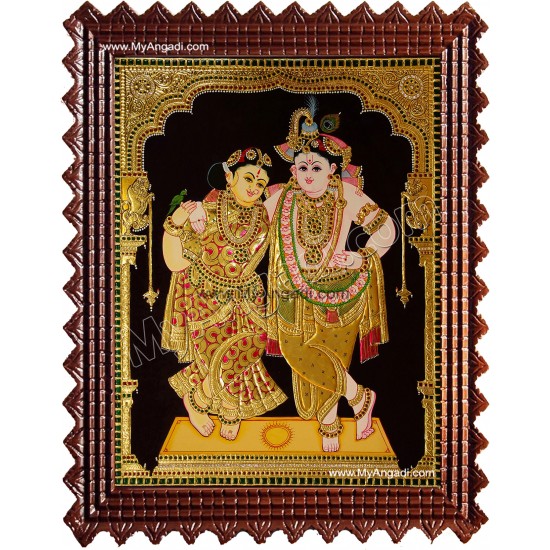 Radhe Krishna Tanjore Paintings Radhe Krishna Tanjore Paintings