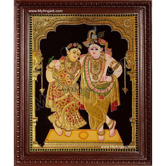 Radhe Krishna Tanjore Paintings