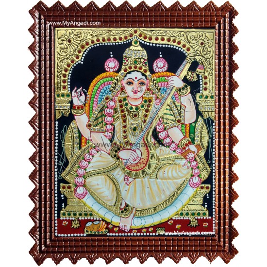 Saraswathi Tanjore Paintings Saraswathi Tanjore Paintings