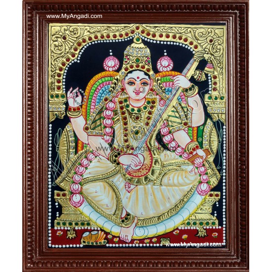 Saraswathi Tanjore Paintings Saraswathi Tanjore Paintings