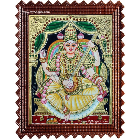 Saraswathi Tanjore Paintings Saraswathi Tanjore Paintings