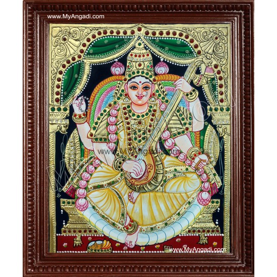 Saraswathi Tanjore Paintings Saraswathi Tanjore Paintings