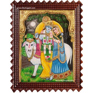 Radhe Krishna Tanjore Paintings