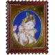 Krishna Playing Flute Tanjore Painting Krishna Playing Flute Tanjore Painting