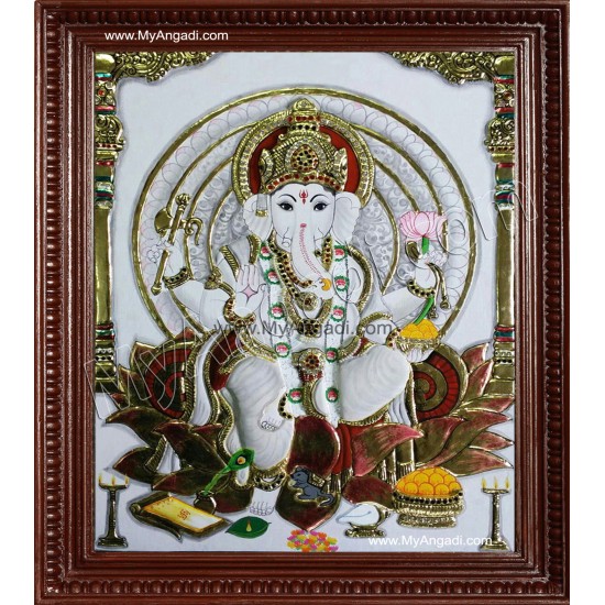 Ganesha Tanjore Paintings Ganesha Tanjore Paintings