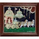 Krishna and Arjuna Geetha Upadesam Tanjore Paintings