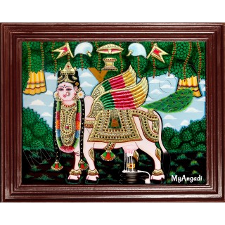 Kamadhenu Tanjore Painting