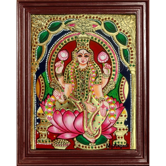 Aiswarya Lakshmi Tanjore Painting