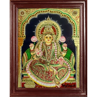 Iswarya Lakshmi Tanjore Painting