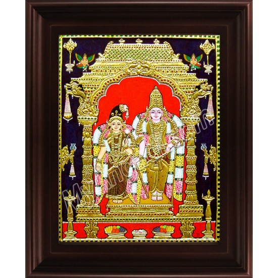 Aandal Tanjore Painting, Andal Tanjore Painting