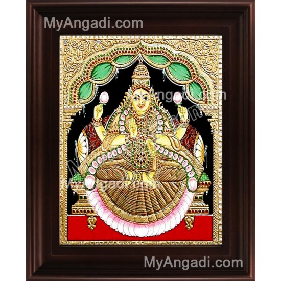 Aishwarya Lakshmi Tanjore Painting, Ishwarya Lakshmi Tanjore Painting