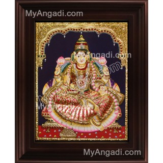 Aishwarya Lakshmi Tanjore Painting, Ishwarya Lakshmi Tanjore Painting