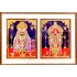 Annamalaiyar Unnamulaiammai Tanjore Painting, Annamalai Thayar Tanjore Painting