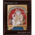 Antique Chair Krishna Tanjore Painting, Krishna Tanjore Painting