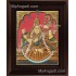 Antique Saraswathi Tanjore Painting, Traditional Saraswathi Tanjore Painting