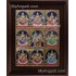 Ashta Lakshmi Tanjore Painting, AshtaLakshmi Tanjore Painting