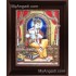 Flute Krishna Tanjore Painting, Krishna Tanjore Painting